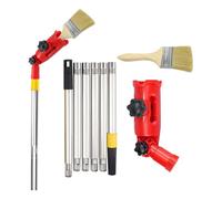 Myqqhbs Kit di prolunga per pennello multi-angolo per strumento di pittura portatile, supporto di fissaggio adatto a soffitto e finestra
