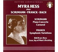 Myra Hess - SchumannPiano Concerto [Import]