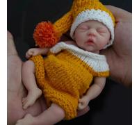 MYREBABY Ralf - Bambola in silicone, 17,8 cm, realistica, per tutto il corpo, antistress