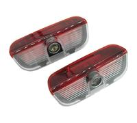MYRFCSA Luci Proiettore Porta, per Volkswagen Scirocco 2009- proiettore LED per portiera Auto con Logo Illuminazione per Porte d'ingresso