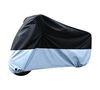 MYRFCSA Telo per Moto Impermeabile, per Honda Hornet 600 900 CB600F CB900F Impermeabile Antipolvere Antivento Anti-UV Resistente con Fori per Blocco 190T L【220 * 95 * 110】,B