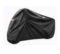 MYRFCSA Telo per Moto Impermeabile, per Honda NC750X 2016-2024 Impermeabile Antipolvere Antivento Anti-UV Resistente con Fori per Blocco 190T XL【230 * 105 * 125】,C