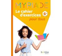 Myriade Le cahier d'exercices pour tous 6e