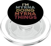 Myrna Name Myrna Personalized Name First Given PopSockets PopGrip per MagSafe