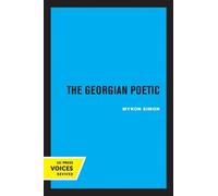 Myron Simon The Georgian Poetic (Tascabile)