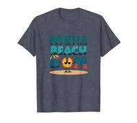 Myrtle Beach Bum Vacation Sun Fun Beach Amante Regalo Maglietta, Uomo, Pervinca, 3XL