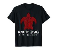 Myrtle Beach - Tartaruga Marina Tribale della Carolina del Sud Maglietta
