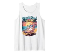 Myrtle Beach Vacation Gatto Vacay Travel Funny Mom Canotta