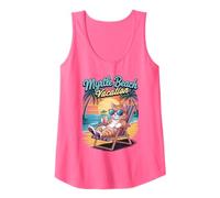 Myrtle Beach Vacation Gatto Vacay Travel Funny Mom Canotta