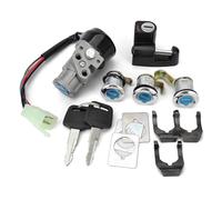 MyrXFb Serratura Dell'Accensione Motociclette Interruttore Di Accensione Tappo Serbatoio Carburante Sedile Serratura Set Di Chiavi Per Honda CN250 CN 250 Per Helix 1986-2007 35010-KS4-711