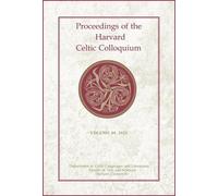 Myrzinn Boucher Proceedings of the Harvard Celtic Colloquium, (Copertina rigida)