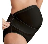 MYSANITY Fascia Gravidanza Sostegno Pancia e Schiena, Nero, SM