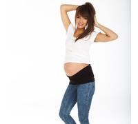 MYSANITY Fascia pancia gravidanza tencel Nero 1 St