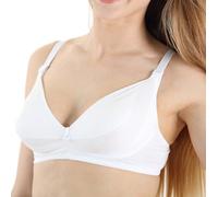 MYSANITY® Reggiseno Allattamento Conformato Coppa C Bianco 1 St