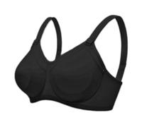 MYSANITY Reggiseno Allattamento Cotone Indemagliabile Preformato Coppa C | Comodo, Regolabile e Traspirante per Un Sostegno Delicato, Nero, 5