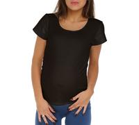 MYSANITY® Shirt Gravidanza Modal bielastica Nero 1 St