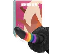 MySecretCase Dildo Strap On 18cm + 7,25cm Strapon. Anale. Indossabile Sexytoysys Donna Coppia Strapon Vibratoreper Donna Grandi 7 Modalità di Vibrazione Dildo Anale