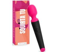 MySecretCase Masturbatore per Donna Vibratore Clitoride Magic Wand 19,5cm Vibratoreper Donna Grandi 10 Modalità di Vibrazione Sexytoysys Coppia Stimolatore per Clitoride Fucsia