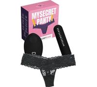 MySecretCase Mutandine Vibranti con Telecomando - Vibratoreper Donna Professionale, Sextoys Coppia, Vibratore Clitoride Femminile, Stimolatore Vibrante Donne Piccolo, Mutande Sexy a distanza (S/M)