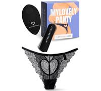 MySecretCase Mutandine Vibranti con Telecomando - Vibratoreper Donna Professionale, Stimolatore Vibrante Donne Piccolo,SexToys Coppia, Vibratore Clitoride Femminile, Mutande a distanza M/L