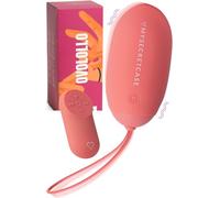 MySecretCase Ovetto Vibrante con Telecomando Vibratoreper Donna Piccolo 7 Vibrazioni e 3 Intensità Sexytoysys Donna Vibratore Wireless Comando a Distanza fino a 10m Impermeabile