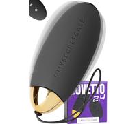 MySecretCase Ovetto Vibrante Donna Telecomando Vibratoreper Donna Professionale 9 Vibrazioni Sexytoysys Donna Vibratore Wireless Comando a Distanza fino a 10m Impermeabile