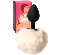 MySecretCase Plug Anale Coda Bianca Dilatatore Ano per Donna e Uomo Butt Plug Morbido in Silicone Dilatatore Anale Sexytoysys Donna Impermeabile Sexytoysys Coppia