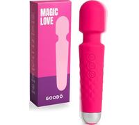 MySecretCase Vibratore Clitoride Magic Wand 20cm Vibratoreper Donna Grandi 20 Modalità di Vibrazione + 8 Velocità Sexytoysys Coppia Masturbatore per Donna Stimolatore per Clitoride Fucsia