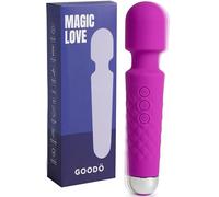 MySecretCase Vibratore Clitoride Magic Wand 20cm Vibratoreper Donna Grandi 20 Modalità di Vibrazione + 8 Velocità Sexytoysys Coppia Masturbatore per Donna Stimolatore per Clitoride Viola