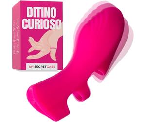 MySecretCase Vibratoreper Donna Piccolo Stimolatore Clitoride Femminile Da Dito Vibratore Clitoride Mini Formato 10 Vibrazioni USB IPX6 Precisione Mirata Sexytoysys Coppia Sexytoysys Donna Silicone