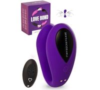 MySecretCase Vibratoreper Donna Professionale - Vibratore Clitoride Silicone Bluetooth, Sextoys Per Coppia Wireless, Vibratori Donna Punto G, Vibratore Donne Accessori Sessuali Coppie (Viola)