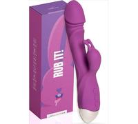 MySecretCase Vibratoreper Donna Professionale - Vibratore Donne Realistico per Clitoride, Dildo Per Coppia Vibrante Piccolo, SexToys Stimolatore Per Clotoride, Vibratori Sessuali Vibranti (Viola)