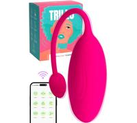 MySecretCase Vibratoreper Donna Professionale - Vibratore per Donne, Ovetto Vibrante con Telecomando a Distanza via App per Clitoride, Stimolatore Sessuale (Rosa) (Trillo)