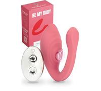 MySecretCase Vibratoreper Donna Professionale Wireless - Vibratore Clitoride Per Donna Squirt, Stimolatore Per Clitoride Vibrante Con Telecomando (Rosa)