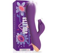 MySecretCase Vibratoreper Donna Punto g Squirting 17,5cm Vibratore Rabbit Vibratoreper Donne Clitoride 12 Modalità Vibrazione Vibratore Punto G Stimolatore Capezzoli Femminile Sexytoysys Coppia