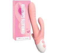 MySecretCase Vibratoreper Donna Punto G Squirting 19,5cm Vibratore Rabbit Vibratoreper Donna Clitoride 10 Modalità Vibrazione Stimolatore Capezzoli Femminile Anale Sexytoysys Coppia Squirting