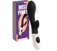 MySecretCase Vibratoreper Donna Punto G Squirting 19,5cm Vibratore Rabbit Vibratoreper Donna Grandi Stimolatore Clitoride Femminile 10 Modalità Vibrazione Sexytoysys Coppia Squirting (Nero)