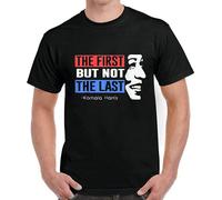 Myseek Short Sleeve?The First But Not The Last Kamala Harris 2021 Mens T-Shirt?Top Size XL
