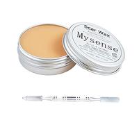 Mysense Kit di cera per cicatrici SFX per trucco, effetti speciali, per modellare, per la pelle, cera per il corpo, set di Halloween per il naso finto, palcoscenico, Zombie, trucco con spatola, 40 g