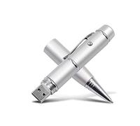 MySixKeen Penna a Sfera Argento Forma 64 GB USB 2.0 Flash Drive Memory Stick Pendrive Thumb Drive Jump Drive