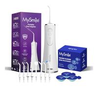 MySmile LP211 - Set di collutorio per acqua e collutorio da viaggio, kit portatile per l'alito fresco e gengive sane, ideale per casa e viaggi (gesso)