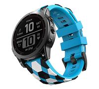 MYSNBKN Cinturino per Garmin Fenix7/Fenix 6/Fenix 6 Pro/Fenix 5/Fenix 5 Plus/Forerunner 935/945, 22mm Cinturino di Ricambio in Silicone, Braccialetto Quick-Fit