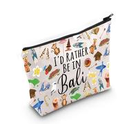 MYSOMY Bali Indonesia Viaggio Regalo Bali Viaggio Cosmetici Borsa Bali Souvenir Borsa Bali Regalo Vacanza Bali Regalo Luna di Miele, In Bali Bag3, morden