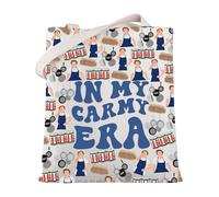 MYSOMY Bear TV Series Inspired Gift In My Carmy Era Tote Bag The Original Beef of Chicagoland Gift Family Meal Spaghetti Gift, Carmy Era Tb, 13.7inch*15inch