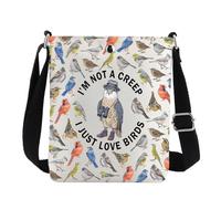 MYSOMY Bird Nerd Crossbody Bag Bird Watcher Regali Amanti degli uccelli Borsa a tracolla Twitcher Regali Bird Watching Regali, Non sono un Creep Cb2, 111