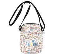 MYSOMY Borsa a tracolla Aruba Regali di viaggio Aruba Regali di vocazione Aruba Borsa da viaggio Aruba Borsa a tracolla Aruba, Aruba Cb1, 111