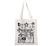 MYSOMY Borsa a tracolla ispirata al Big Bang TV Show Teoria dei regali Leonard e Sheldon fan regalo scienziato fisica, Bang Tb3, 13.7inch*15.7inch