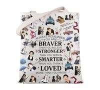 MYSOMY Borsa a tracolla ispirata al film Twilight, Edward Bella, regalo per ragazza di Edward Cullen, regalo per amanti dei vampiri, Alwayvampire Tb, 13.7inch*15inch