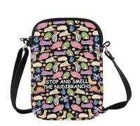 MYSOMY Borsa a tracolla Nudibranch Regali Biologo Stop And Smell The Nudibranchs Regali Borsa a tracolla Nudibranch, Stop e Odore Cb3, 111
