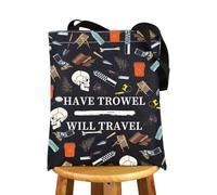 MYSOMY Borsa a tracolla per archeologia, regalo per archeologia, borsa a tracolla con cazzuola, da viaggio, archeologia, idea regalo, Have Trowel Uk2, INCH